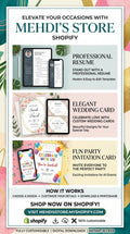 Mehdi’s Store — Premium Customizable Digital Templates