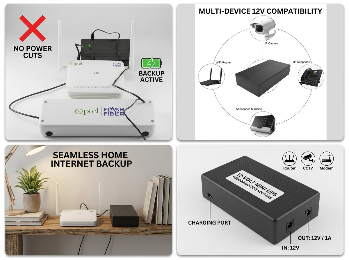 12-Volt Mini UPS Powerbank
