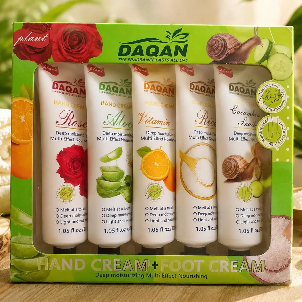 Dakan Hand & Foot Cream Set – 5 Pieces, 30 g Each