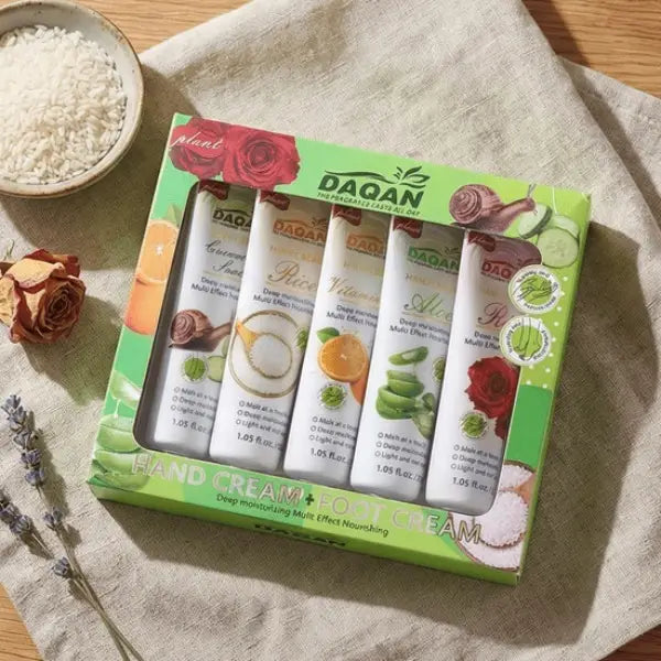 Dakan Hand & Foot Cream Set – 5 Pieces, 30 g Each