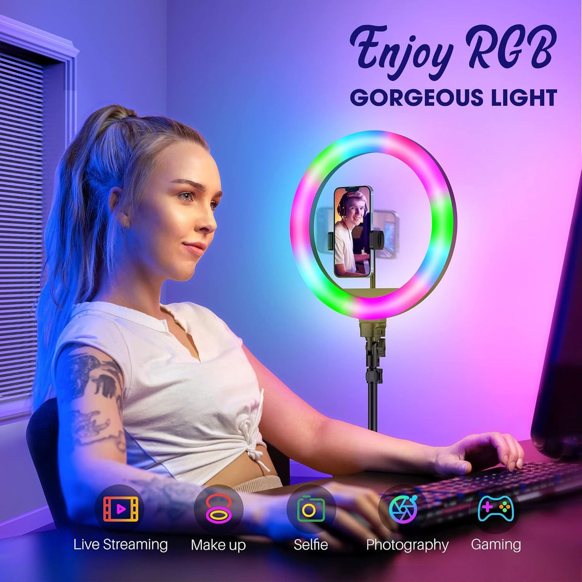 RGB LED Ring Light