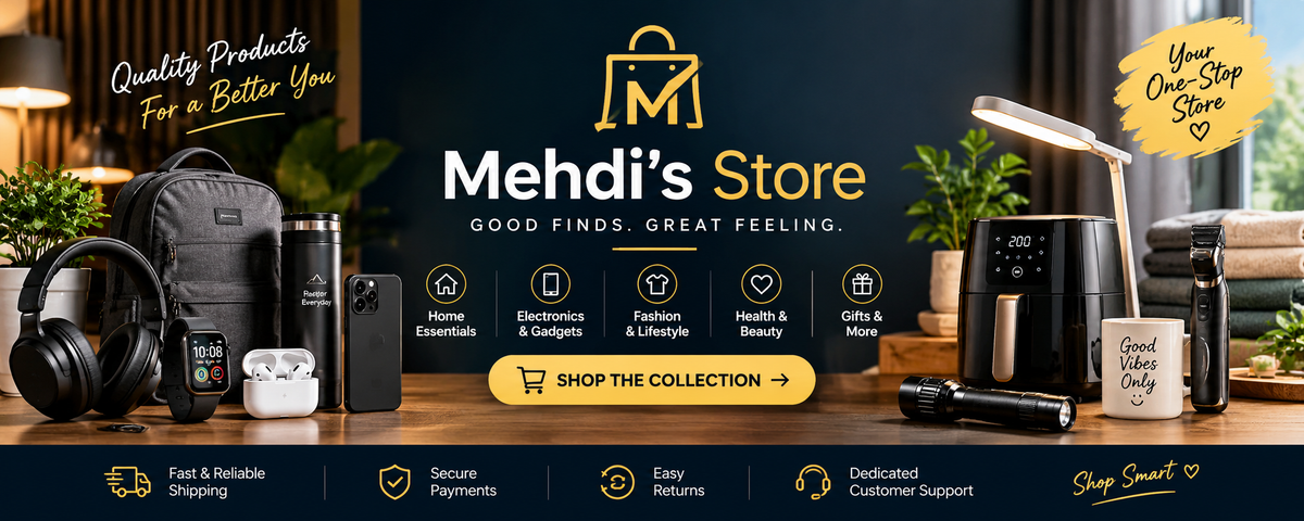 Mehdi's Store premium shopping banner