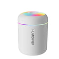 180ML Mini USB Humidifier & Aroma Diffuser – Colorful LED Light | Portable Air Mist Humidifier for Home, Office & Car